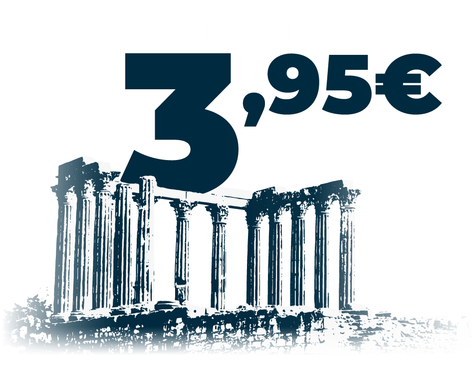 In Évora: the Blue remains strong! - Travel to Évora from 3,95€. There are plenty of reasons to visit the most romantic city in the Alentejo.