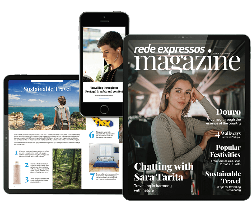 Rede Expressos Magazine | Last edition - Discover unique and unforgettable places, check out our travel tips and get to know the upcoming events and festivals.